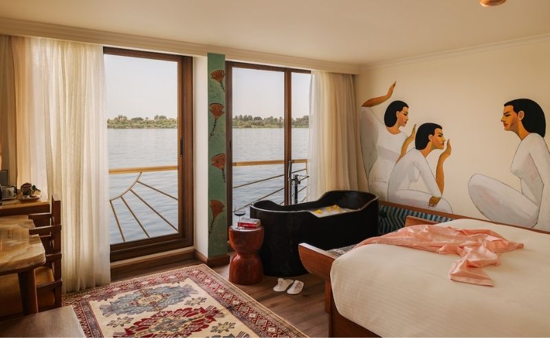This Nile Dahabiya is a Floating Gallery of Egyptian Craft