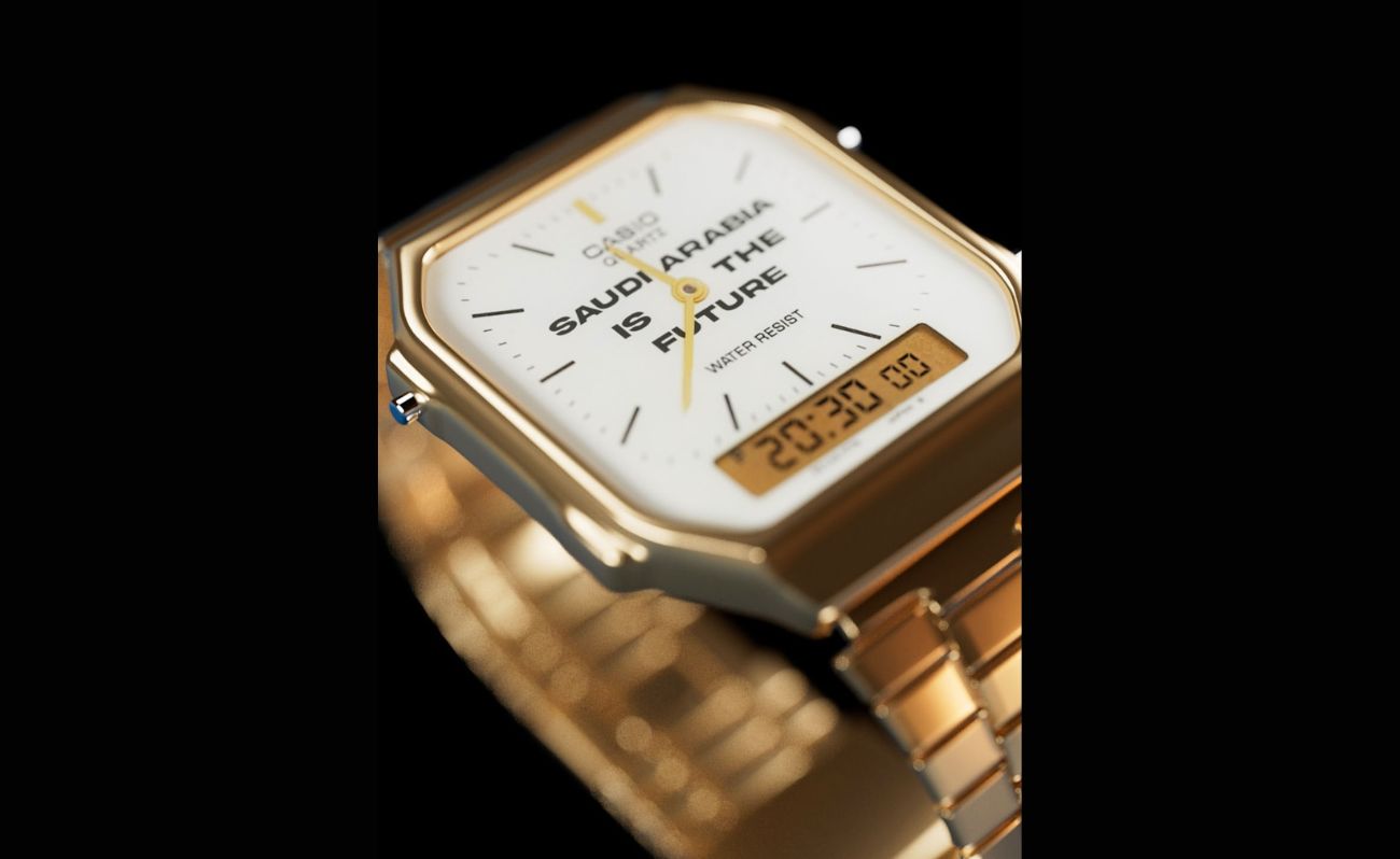 Casio Teams Up With Saudi Artist for National Day Drop
