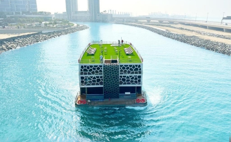 Abu Dhabi’s First Floating Hotel Drops Anchor at Yas Marina