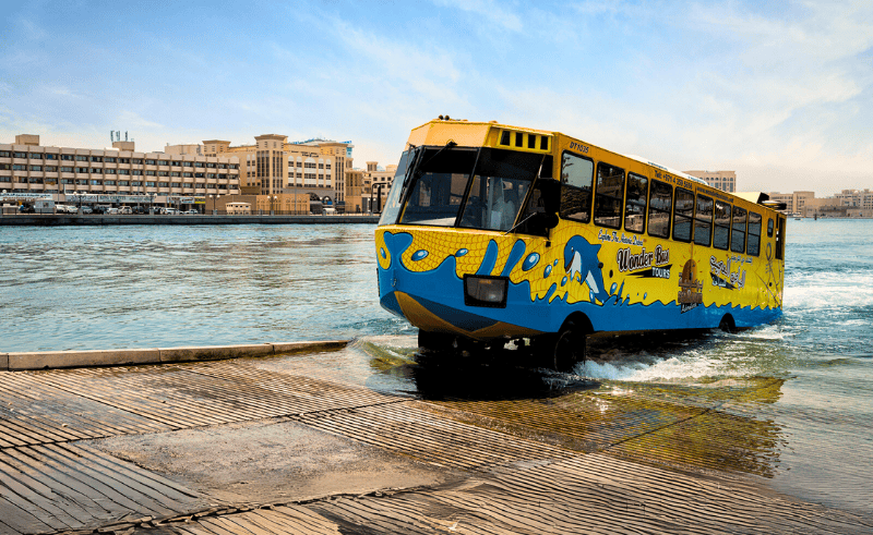 An Amphibious Bus Will Drive on the Roads & the Nile By End of 2025