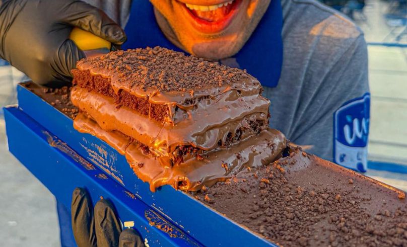 B Laban Just Dropped A ‘Fazea’ Chocolate Cake