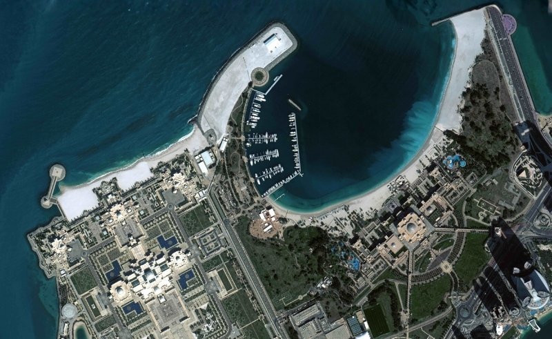 UAE Releases First Satellite Images from MBZ-SAT & Etihad-SAT