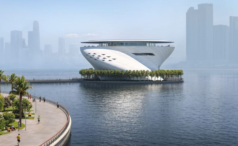 Floating Dubai Museum of Art Unveiled Over Dubai Creek