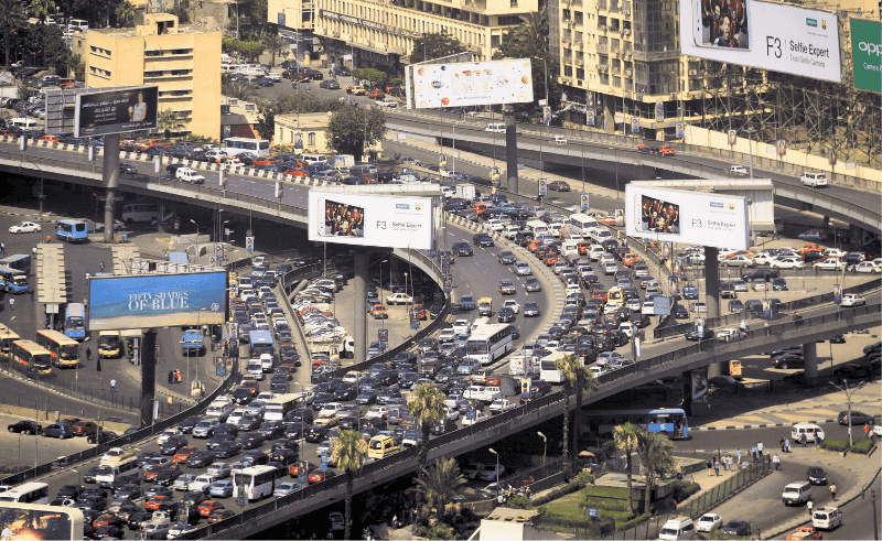 New On-Ramp From Ramses Square to Ease Cairo Traffic
