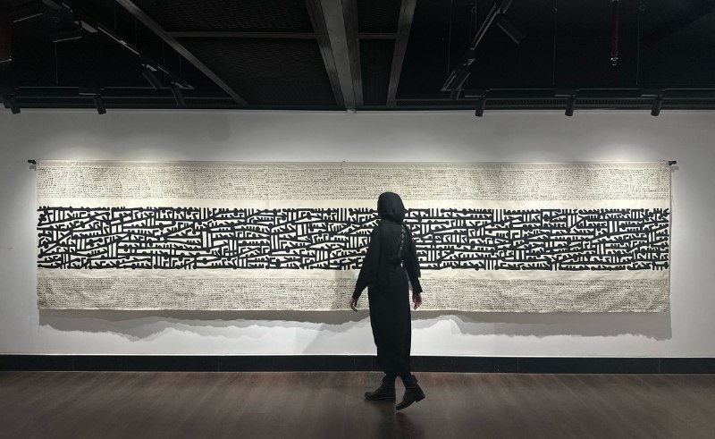 Mariem Abutaleb Turns Arabic Script Into an Archive of Emotion