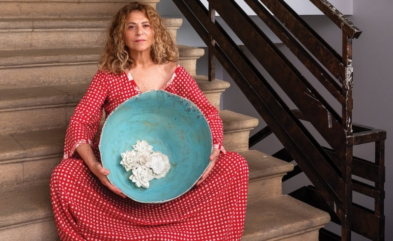 Lebanese Ceramicist Lina Shamma Finds Lightness & Structure in Clay
