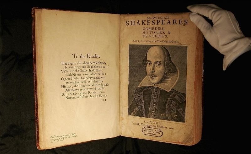 Rare Shakespeare 'First Folio' to Debut at Abu Dhabi Art Fair