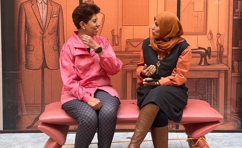 Kotn Plants Coral Benches Across Cairo for Design Week