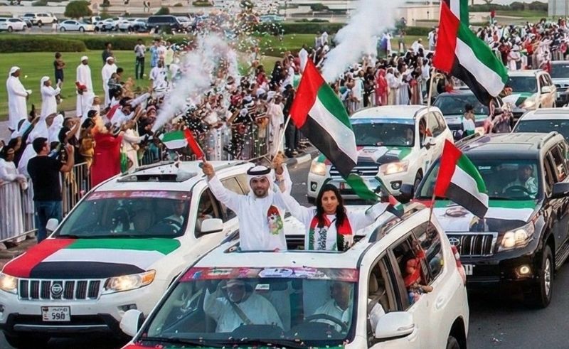 Over 500 Cars Join Al Etihad Parade in Dubai for 54th Eid Al Etihad