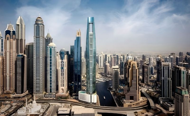 Ciel Dubai Marina Is Officially the World’s Tallest Hotel