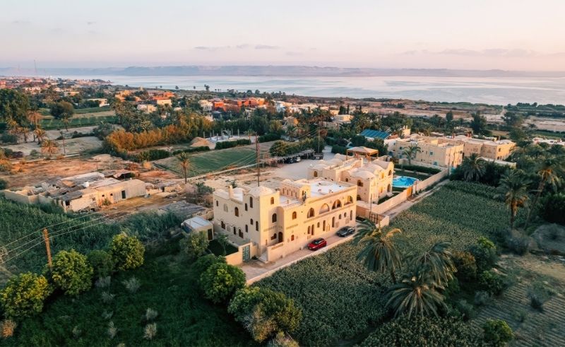 This Couple Went Looking for Fresh Air & Built a Guesthouse in Fayoum