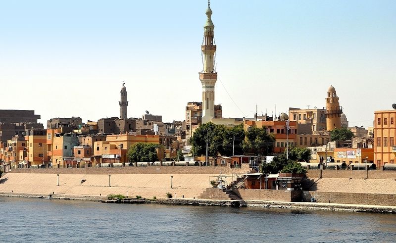 The Mud-Brick Houses on Esna’s West Bank