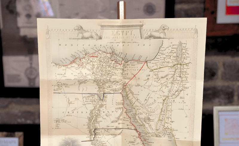 Historic Diplomatic Maps & Treaties Restored for Foreign Ministry