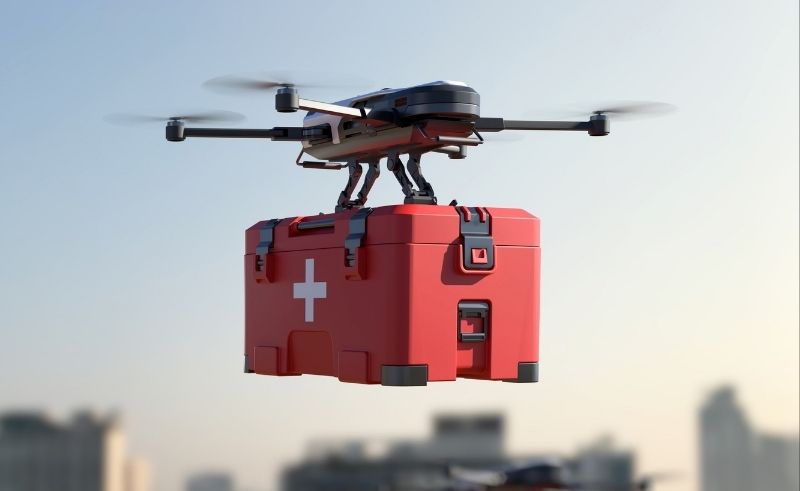 Drone Delivery of Blood Samples Trialled in Abu Dhabi