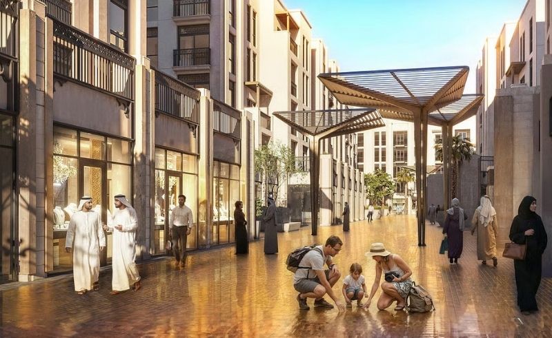 Dubai is Building the World's First Street Literally Made of Gold