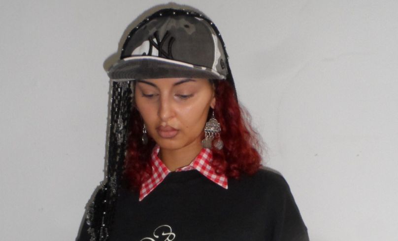 Morocco's Iman Chliha Styles Palestinian Label Benzene