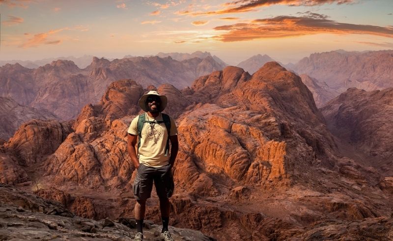 This Egyptian Athlete Is Chasing a Guinness Record on Mount Moses