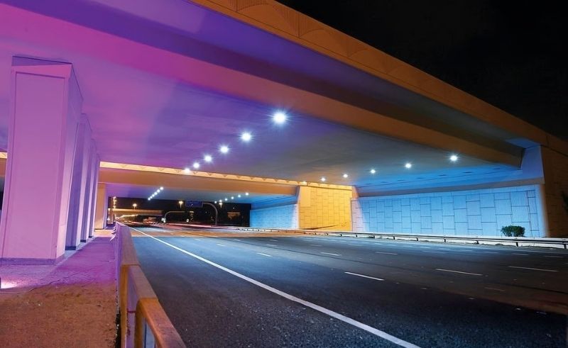 Smart Lighting Installed on Abu Dhabi Bridges