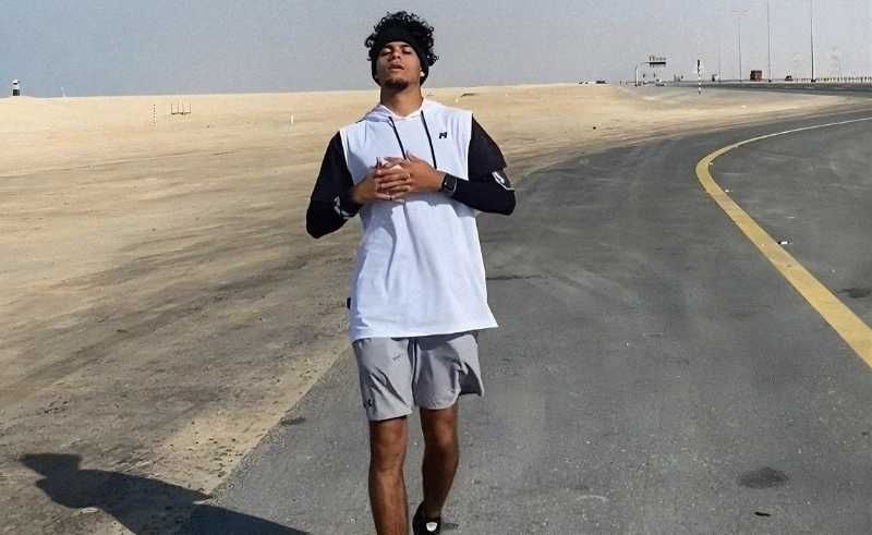 Palestinian Athlete Yousef Hussein Just Ran from Abu Dhabi to Doha
