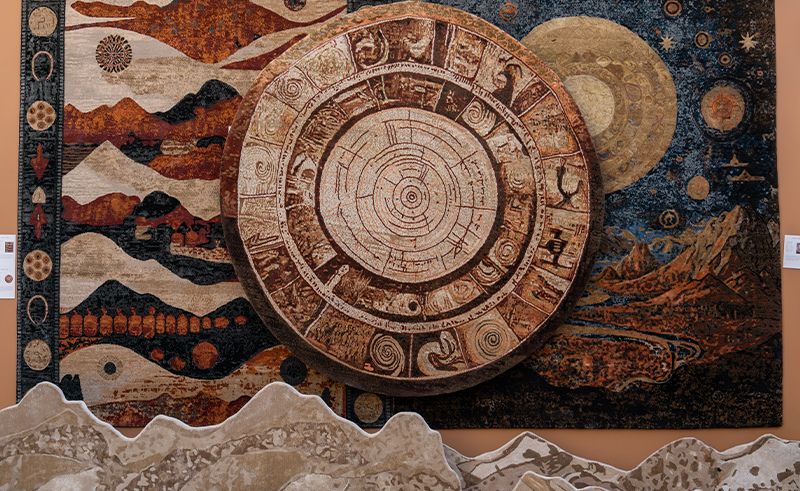 HH Sheikha Bodour & Jaipur Rugs Unveil Desert-Inspired Carpets