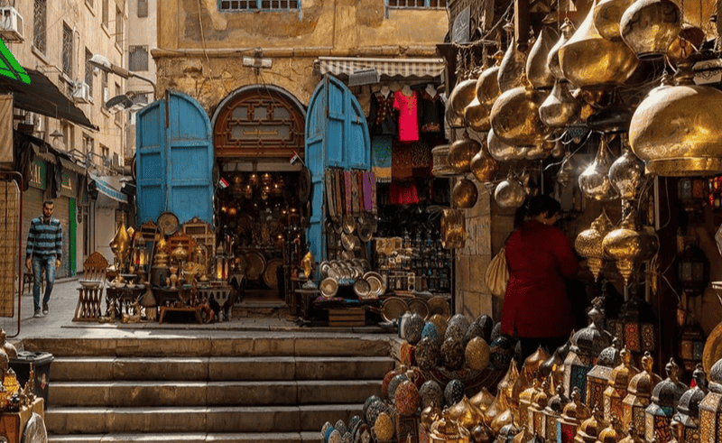 The Textile Shops in Souq El-Fustat Where Women Control Their Schedule