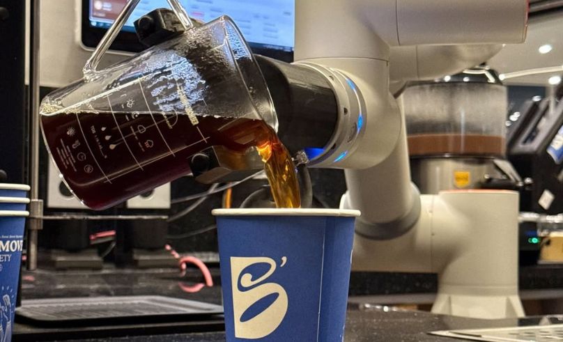 Meet Boly, the Robot Pulling Your Coffee at New Cairo’s B Society