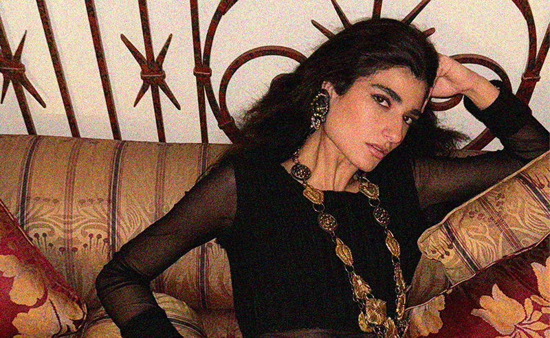 SELECTS: Model Romy Nassar Styles Her Maximalist Vintage Collection
