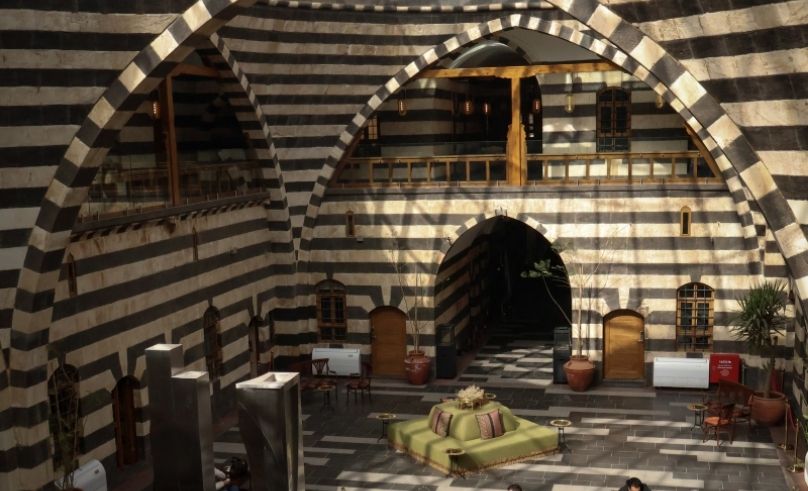 A Caravanserai in Damascus Reopens as Khan Wahoud Boutique Hotel