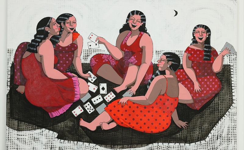 Egyptian Artist Esraa Zidan Only Paints Happy Barefoot Women 