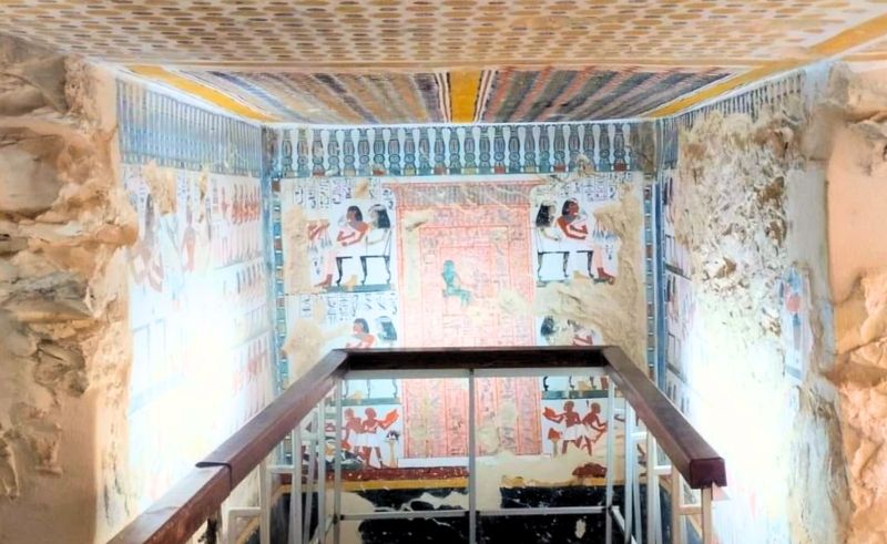 hree Luxor Tombs Under Restoration With Two Set to Open
