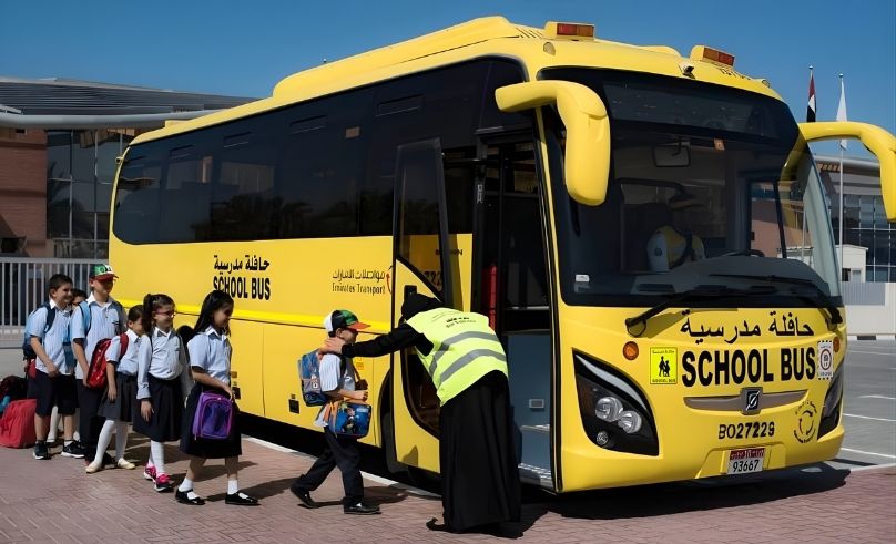UAE Suspends School Bus Operations as Students Return to Classrooms