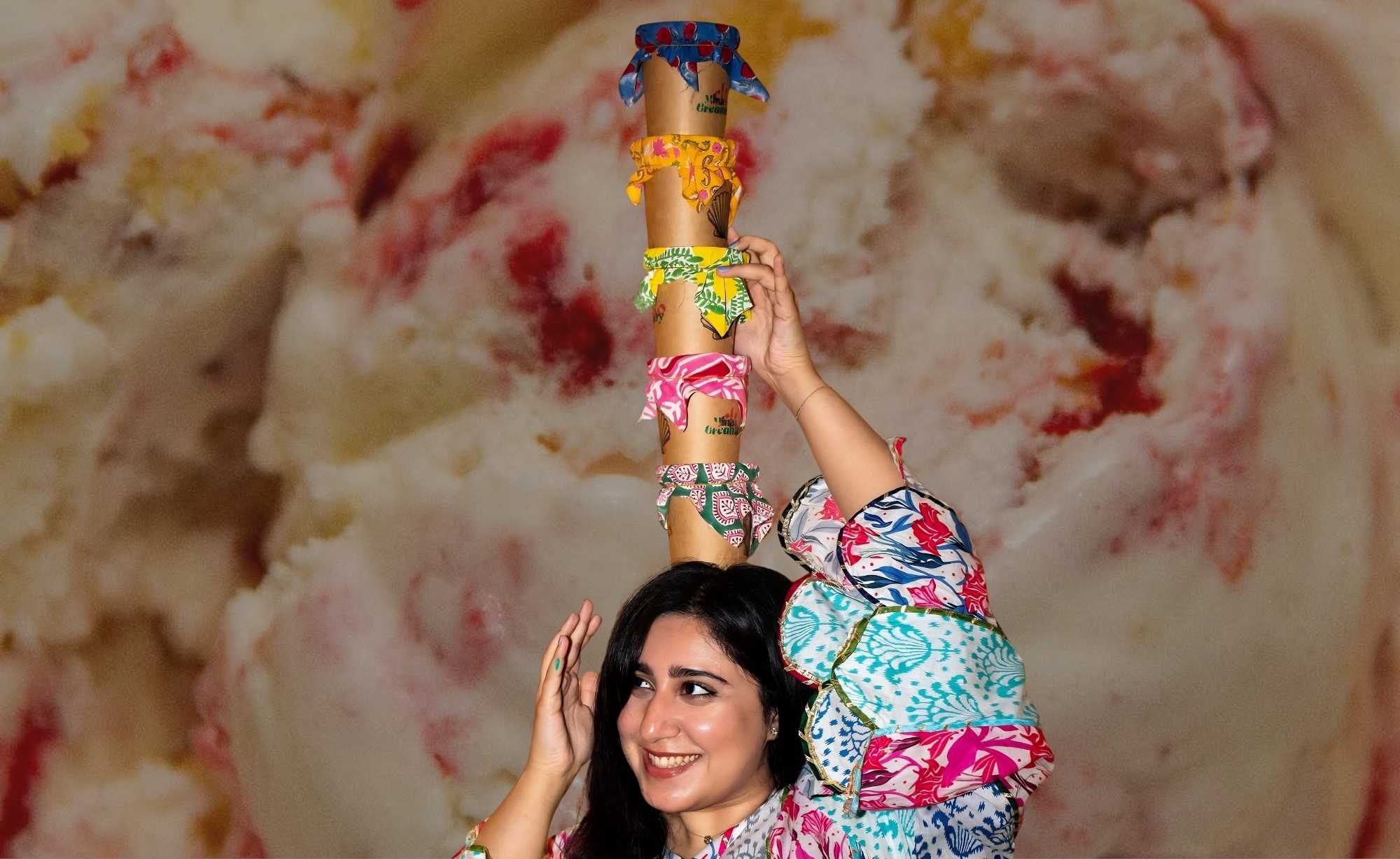 This Abu Dhabi Creamery Is Turning Karak & Chaos Into Ice Cream