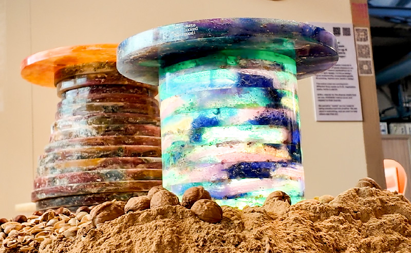 Shell Homage Turns Egg Shells into Furniture at Milan Design Week