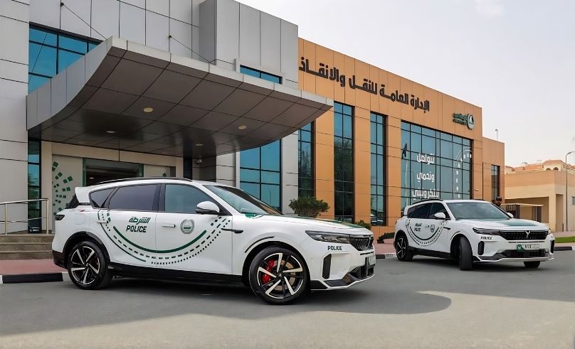 Dubai Police Add Voyah Free Electric Patrol Vehicle