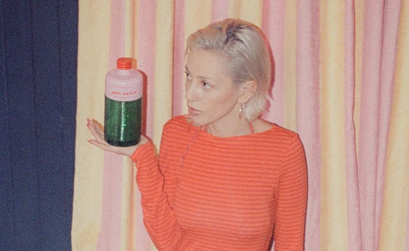 Yasmeen Abouremeleh Serves Palestinian Olive Oil Wrapped in Hot Pink