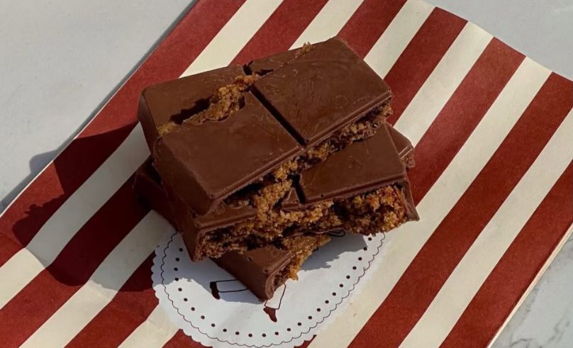 S/ice by Nutcracker Drops a Chocolate Bar Stuffed With Cookies