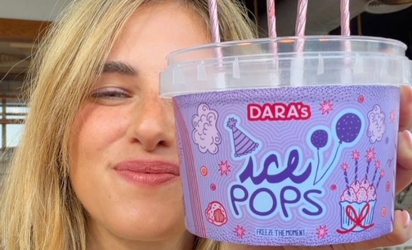 Dara’s Ice Cream Drops Birthday Ice Pops