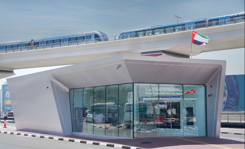 Dubai's First Smart Bus Station Opens at Mall of the Emirates