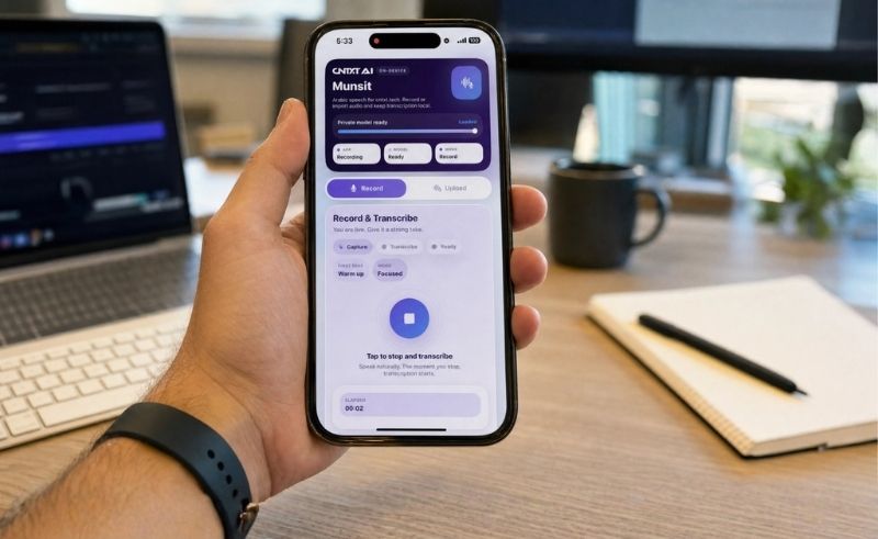 UAE-Based CNTXT AI Launches On-Device Arabic Speech-to-Text System