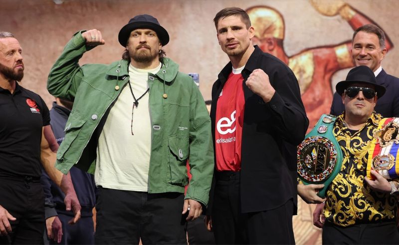 A Pyramid-Side Arena Takes Shape for Usyk v Verhoeven Fight This May