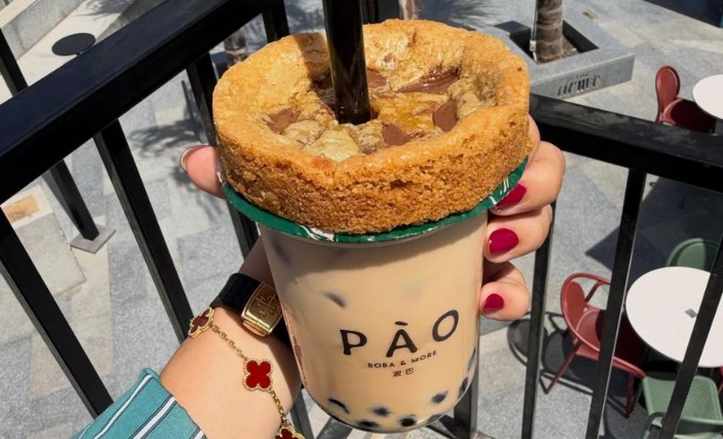 Ami’s Bakery & PÀO Just Put a Whole Cookie on Top of Your Boba
