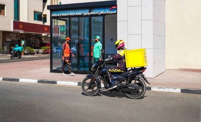 40 Air-Conditioned Rest Areas Ready for Dubai Delivery Riders