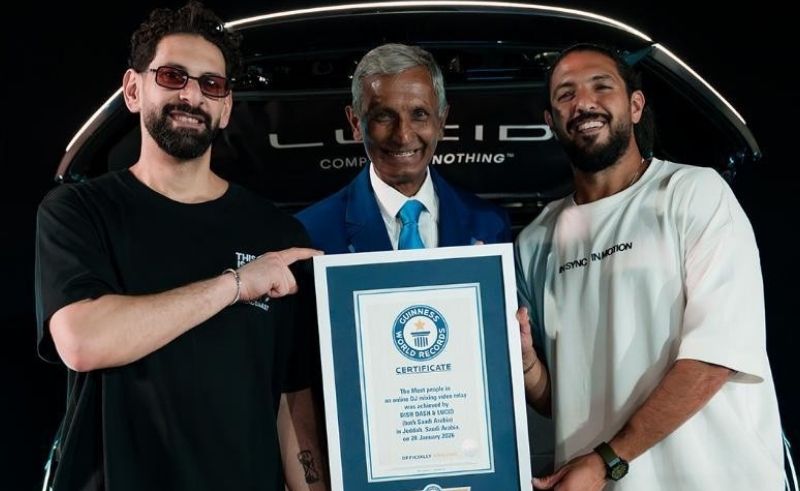 Saudi DJ/Producer Duo Dish Dash Sets New Guinness World Record 