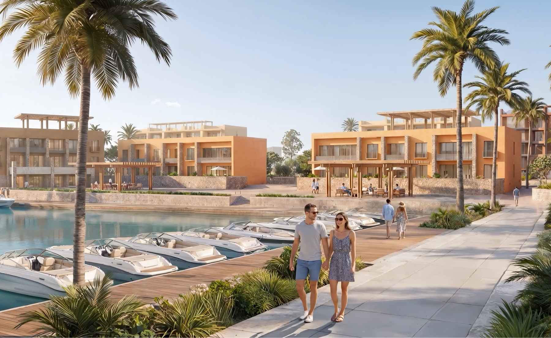 AD: Marina Island by Tuban Introduces a Marina-Led District in El Goun