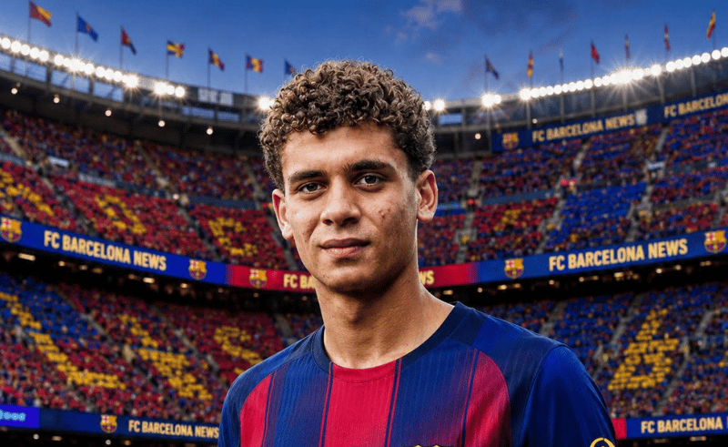 FC Barcelona Sign Egypt's Hamza Abdelkarim to a Three-Year-Contract