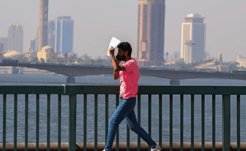 Week-Long Heatwave to Push Temperatures to 44°C Across Egypt