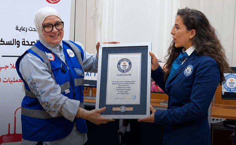 Egypt Sets Guinness World Record for Blood Donor Registrations