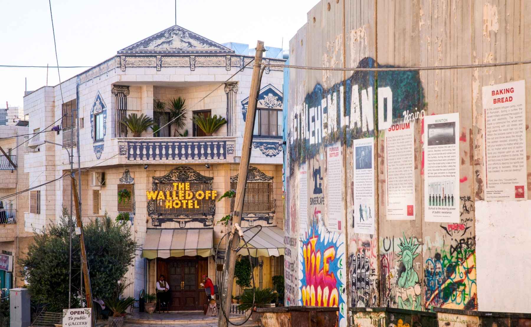The Story Behind Banksy’s Hotel With "The Worst View in the World"