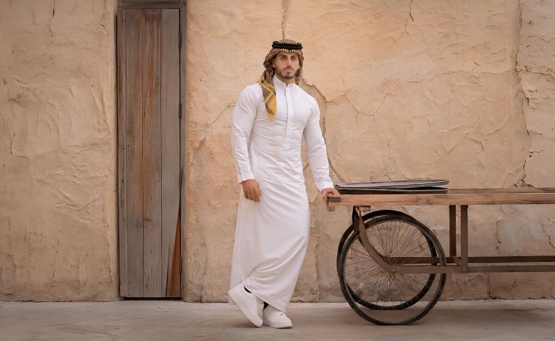 This UAE Fitness Chain Just Dropped a Saudi-Inspired 'Muscle Thobe'