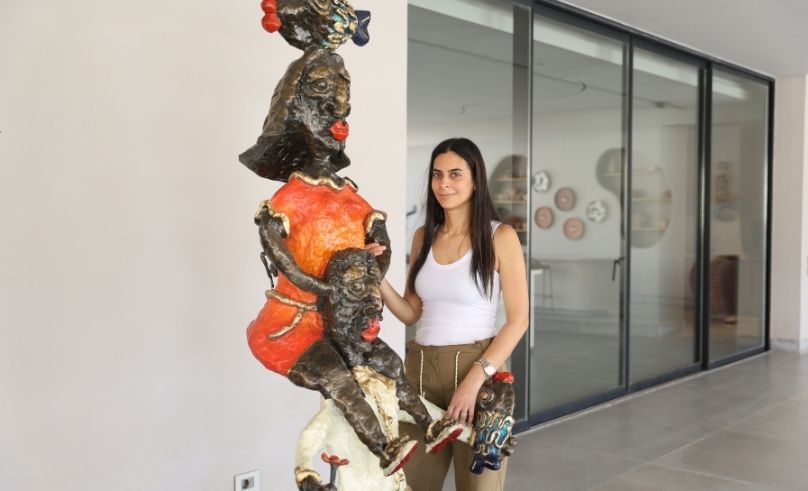 The  Cairo Artist Whose Characters Followed Her Off The Page